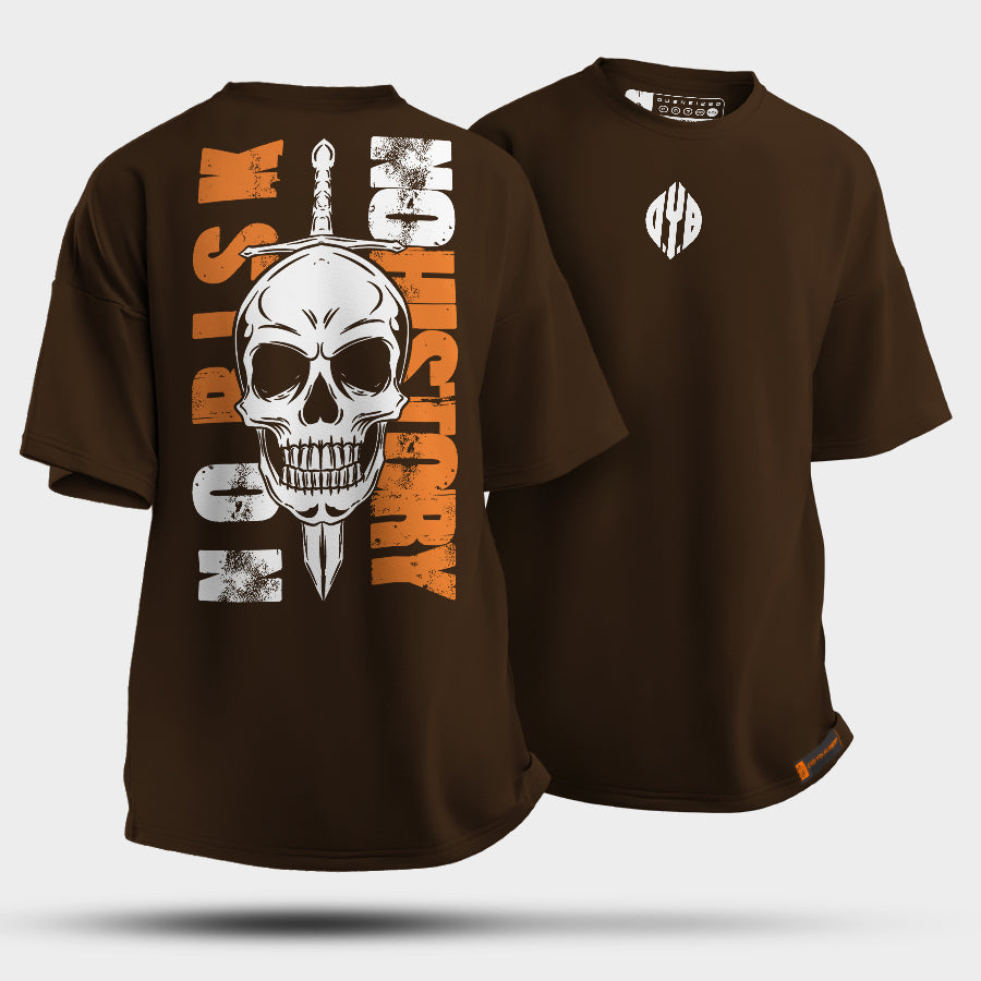 Camiseta - NO RISK NO HISTORY