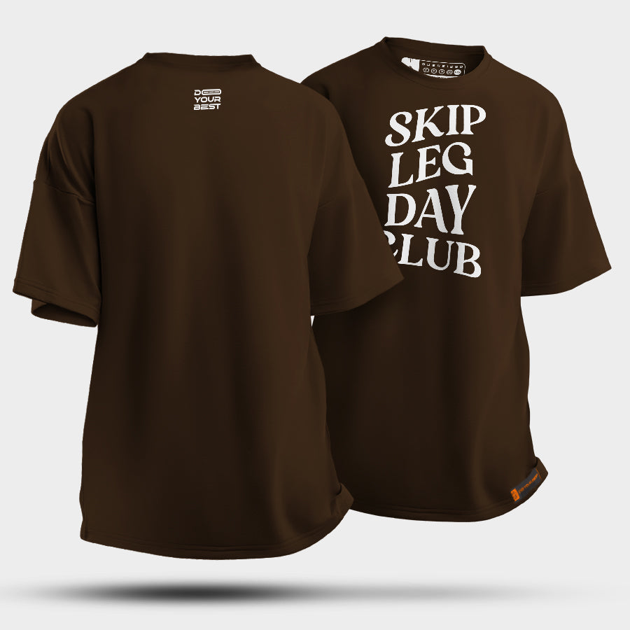 Camiseta - SKIP LEG DAY CLUB