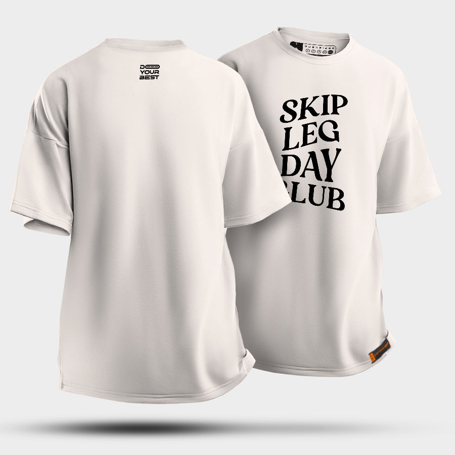 Camiseta - SKIP LEG DAY CLUB
