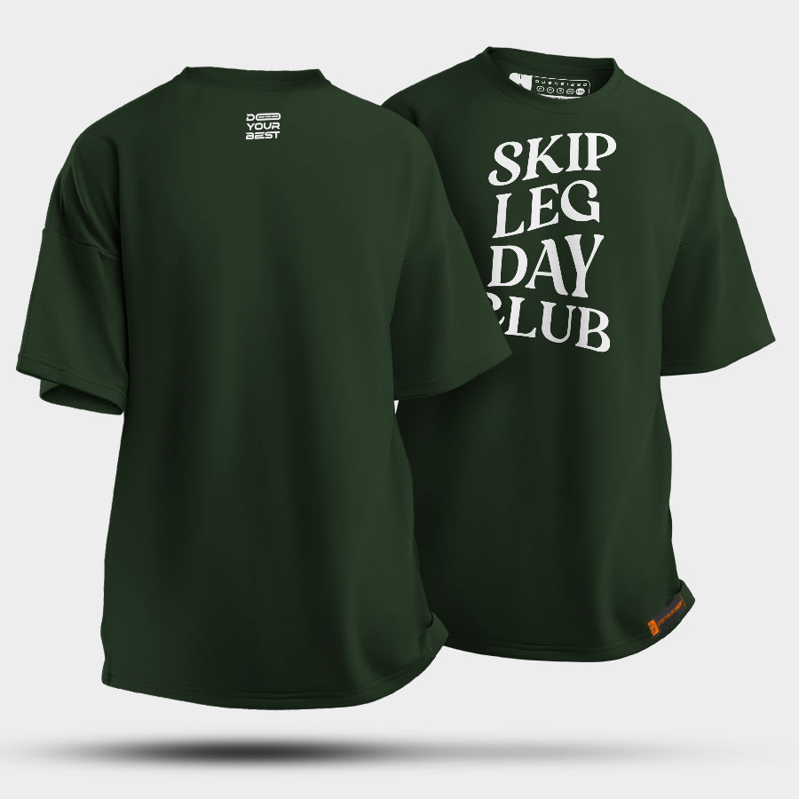 Camiseta - SKIP LEG DAY CLUB