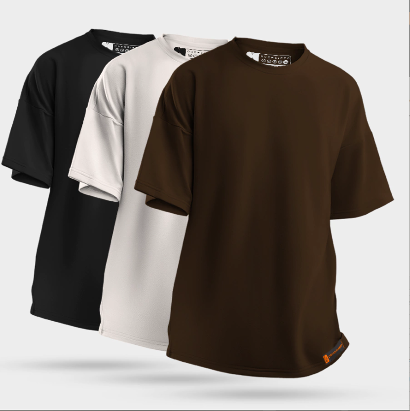 Kit com 3 Camisetas + Brinde