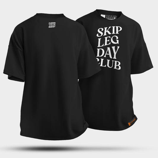 Camiseta - SKIP LEG DAY CLUB